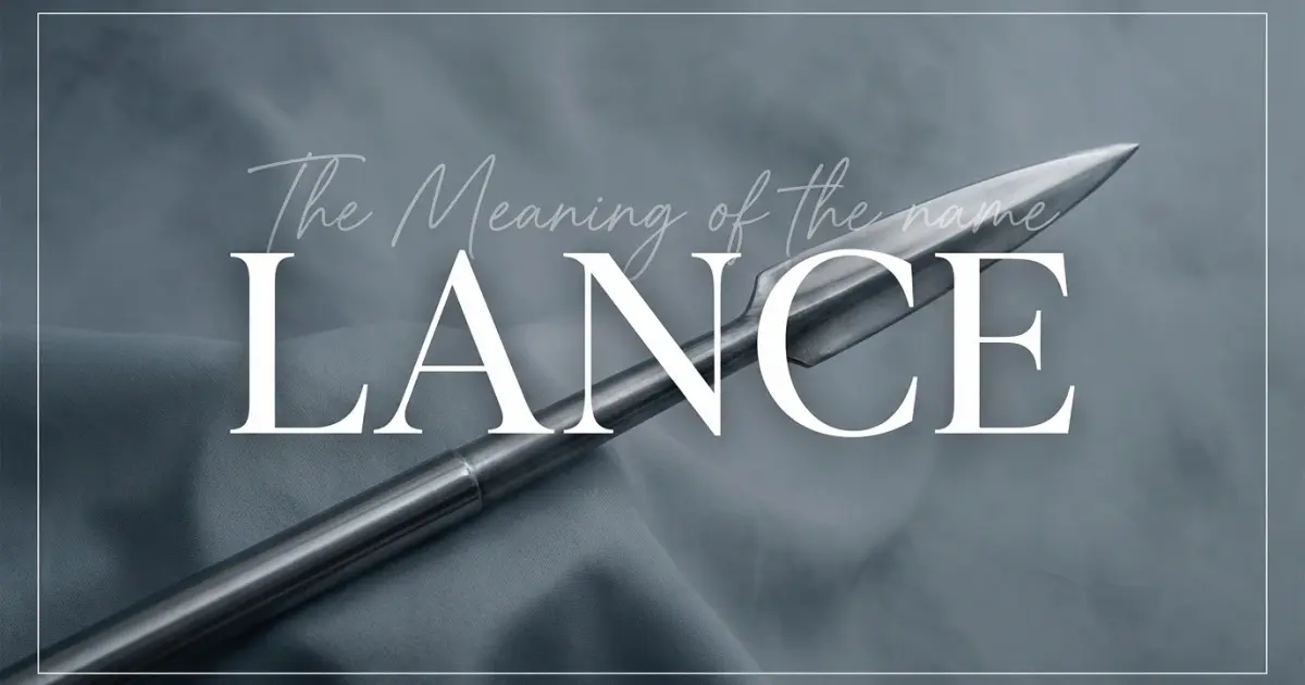 Lance name meaning