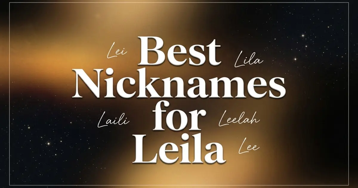Nicknames for Leila