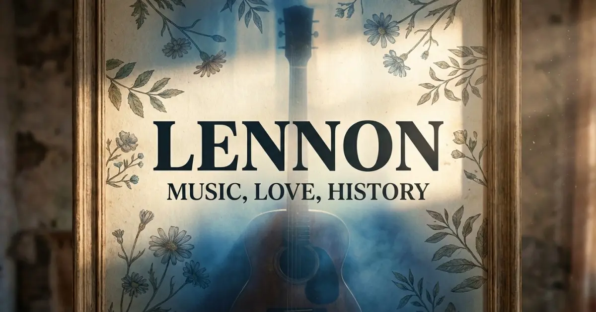 Lennon meaning themes: music, love, history