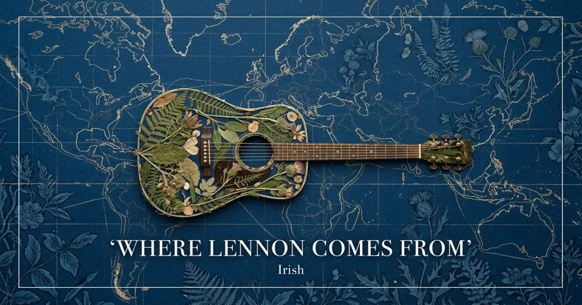The name Lennon comes from: Irish