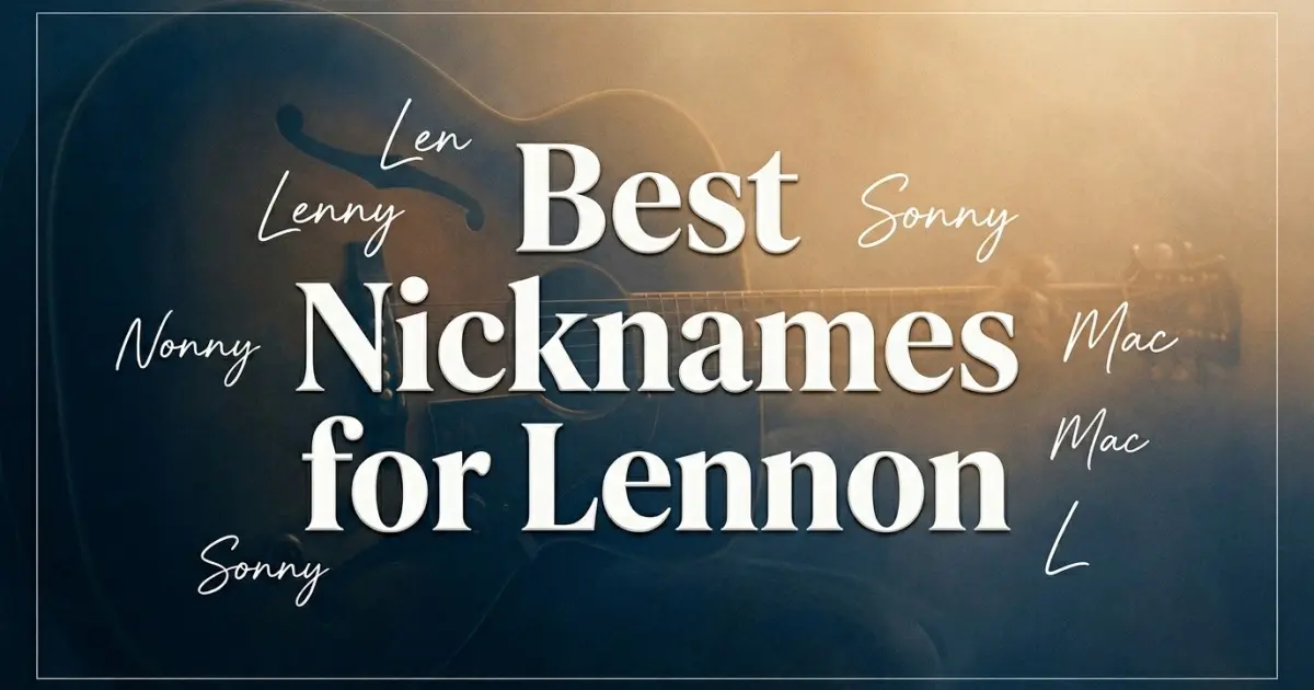 Nicknames for Lennon