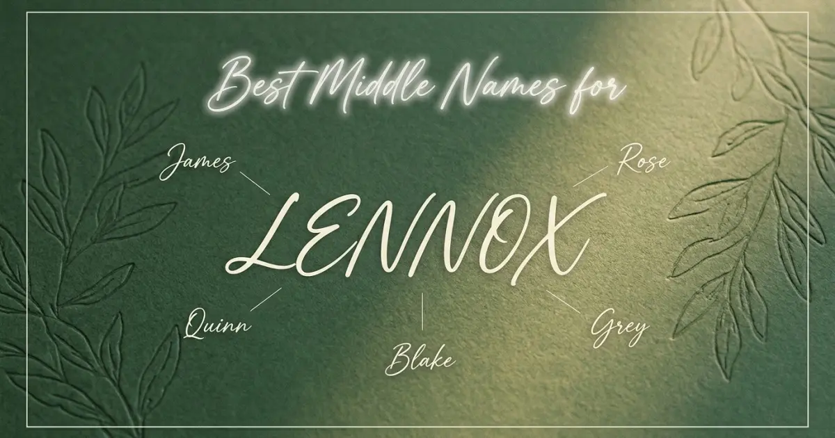 Best middle names for Lennox