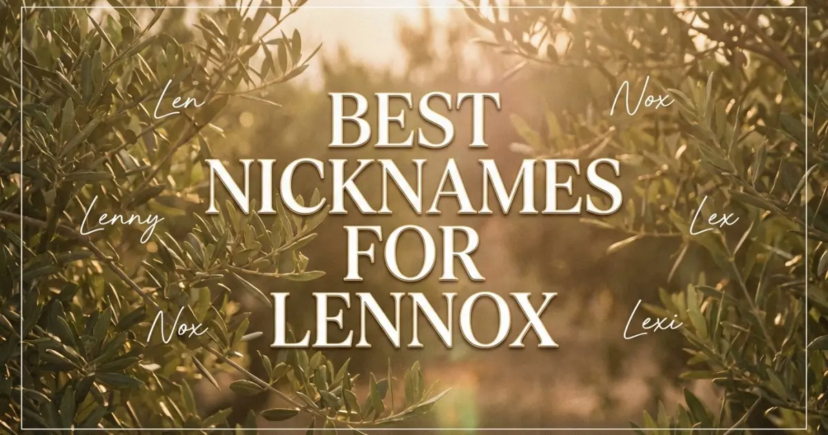 Nicknames for Lennox