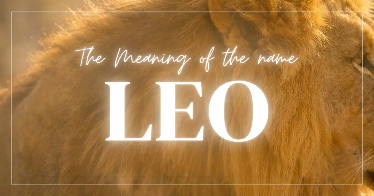 Leo name meaning