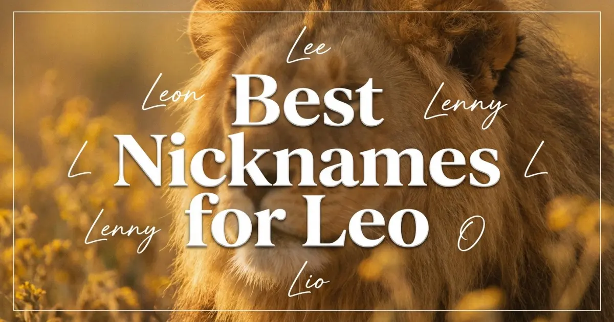 Nicknames for Leo