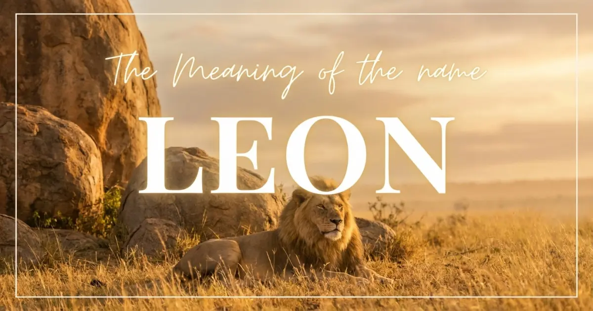 Leon name meaning