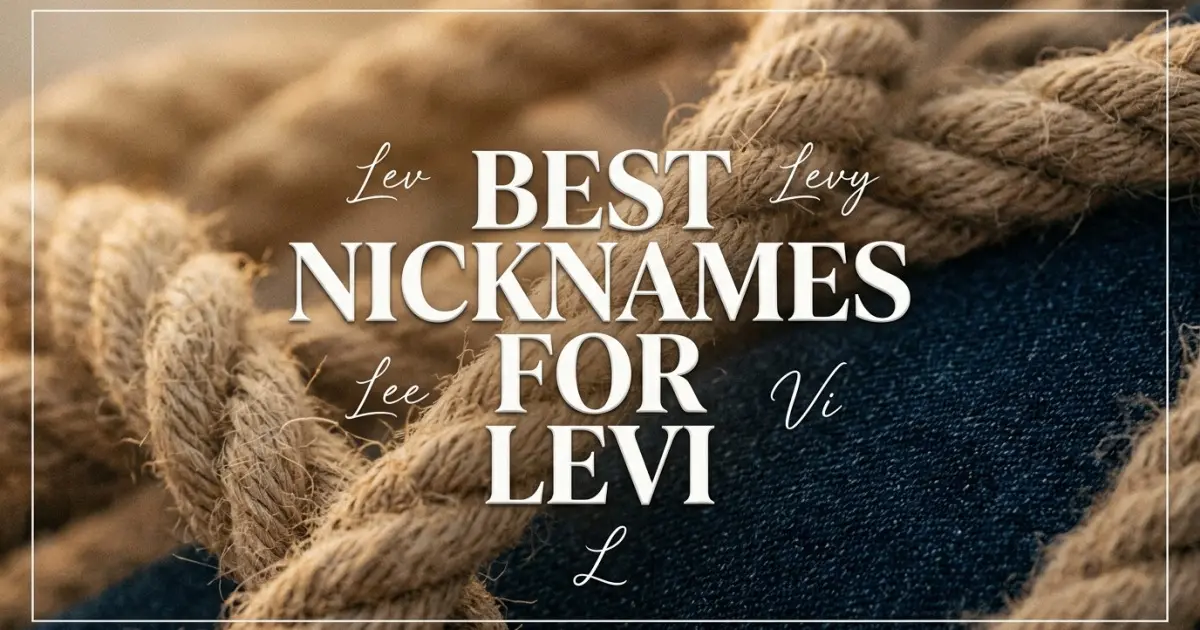 Nicknames for Levi