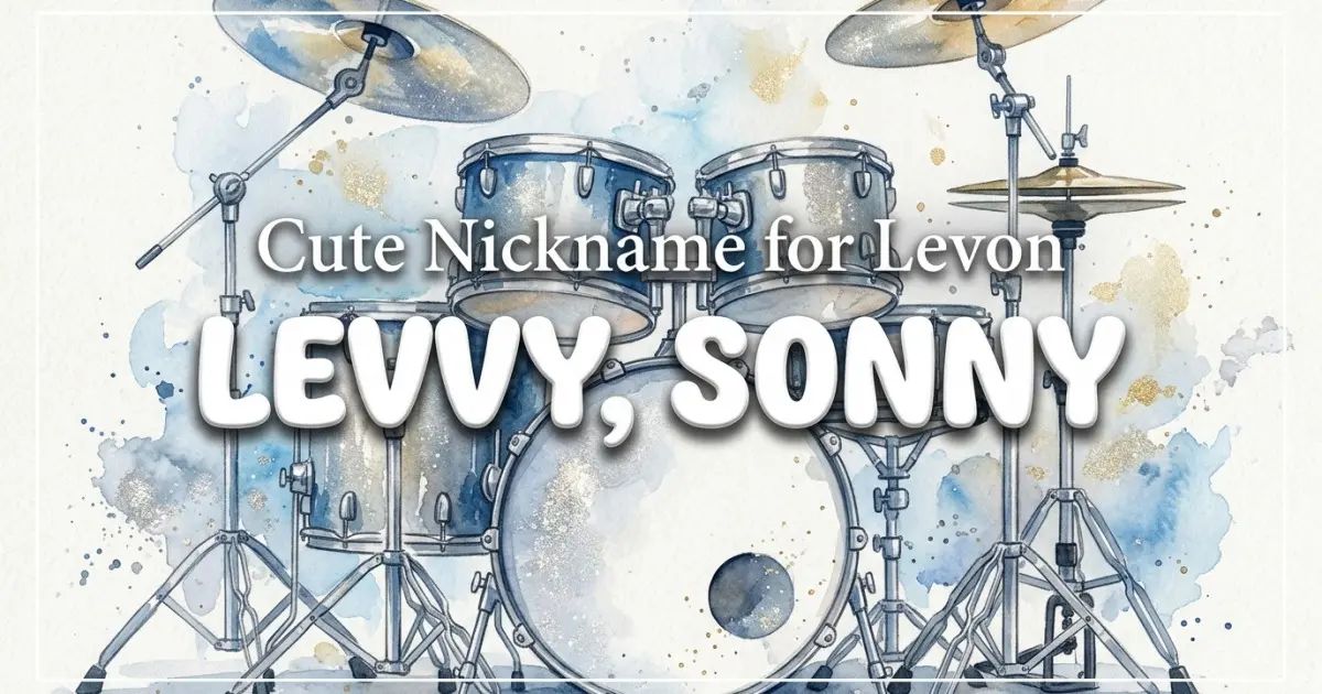 Cute nickname for Levon: Levvy, Sonny