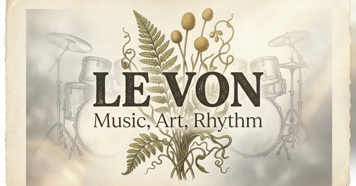 Levon meaning themes: music, art, rhythm