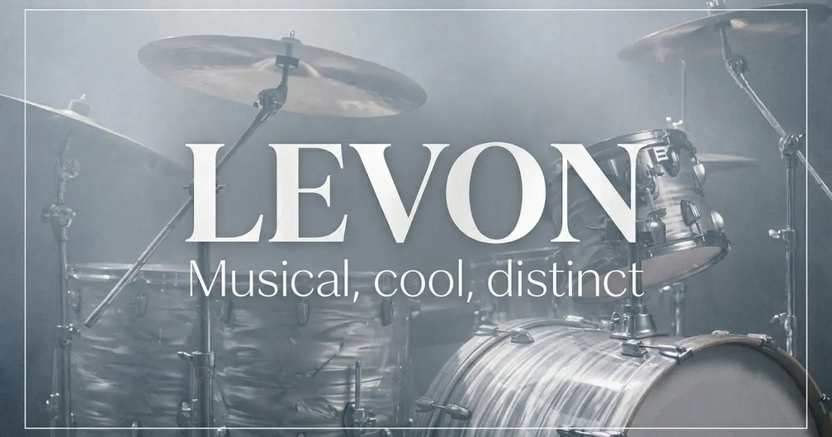 Levon name vibe: Musical, cool, distinct