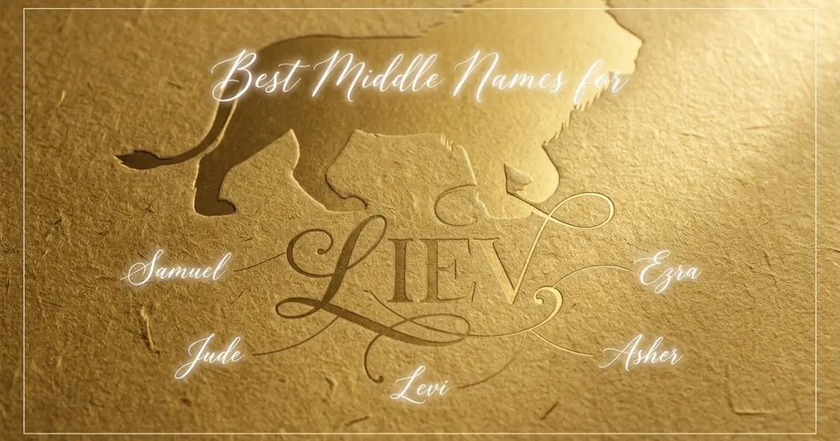 Best middle names for Liev