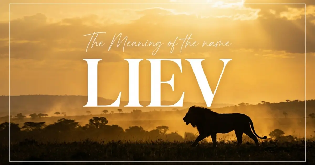 Liev name meaning