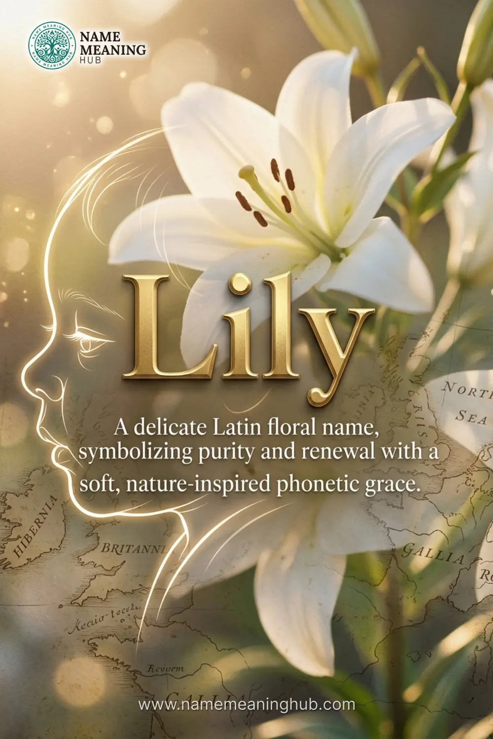 Meaning of the name Lily: A delicate Latin floral name, symbolizing purity and renewal with a soft, nature-inspired phonetic grace.