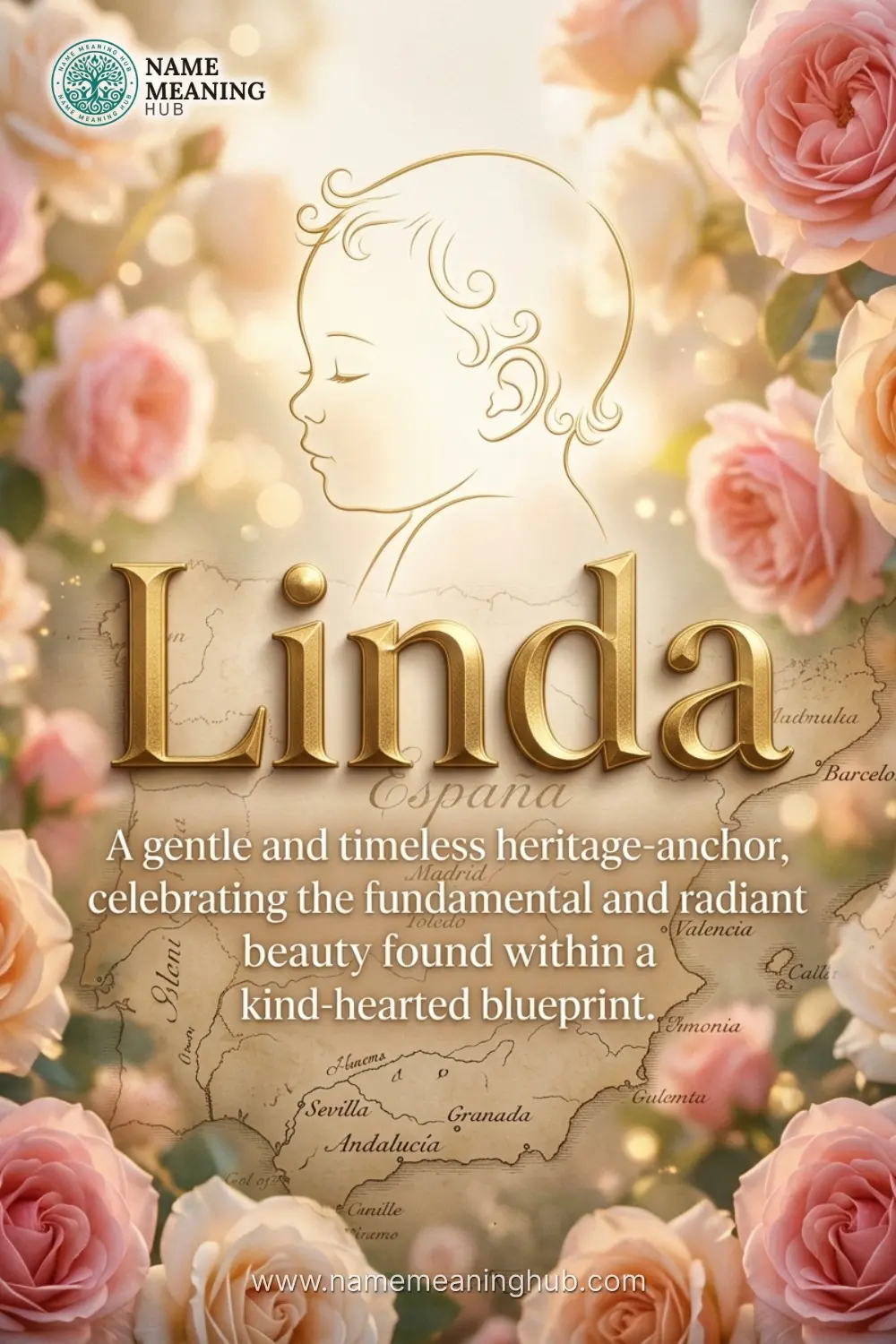 Meaning of the name Linda: A gentle and timeless heritage-anchor, celebrating the fundamental and radiant beauty found within a kind-hearted blueprint.