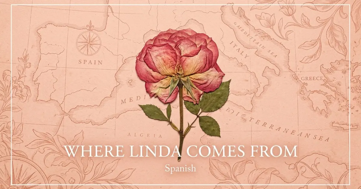 The name Linda comes from: Spanish