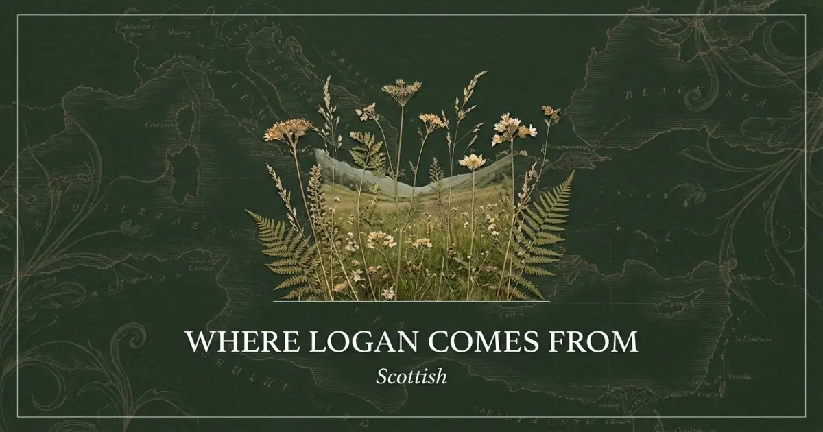 The name Logan comes from: Scottish