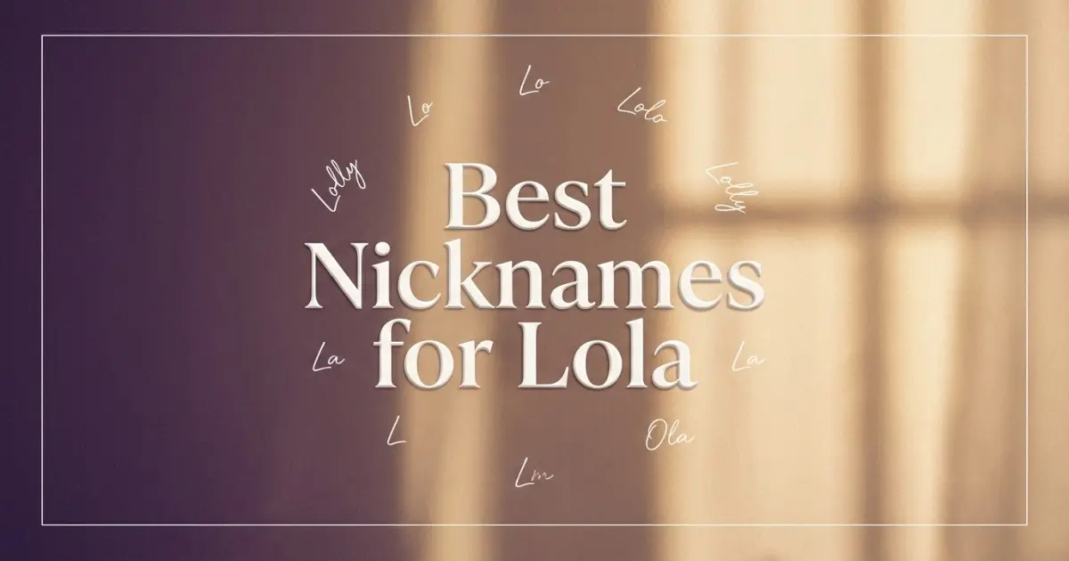 Nicknames for Lola