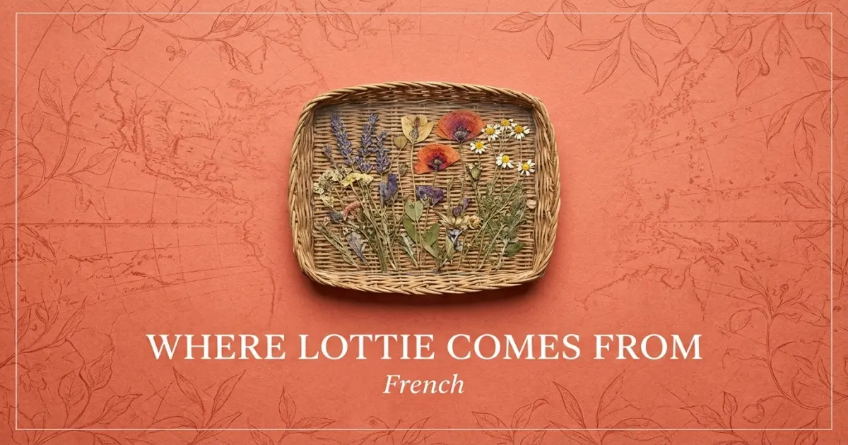 The name Lottie comes from: French