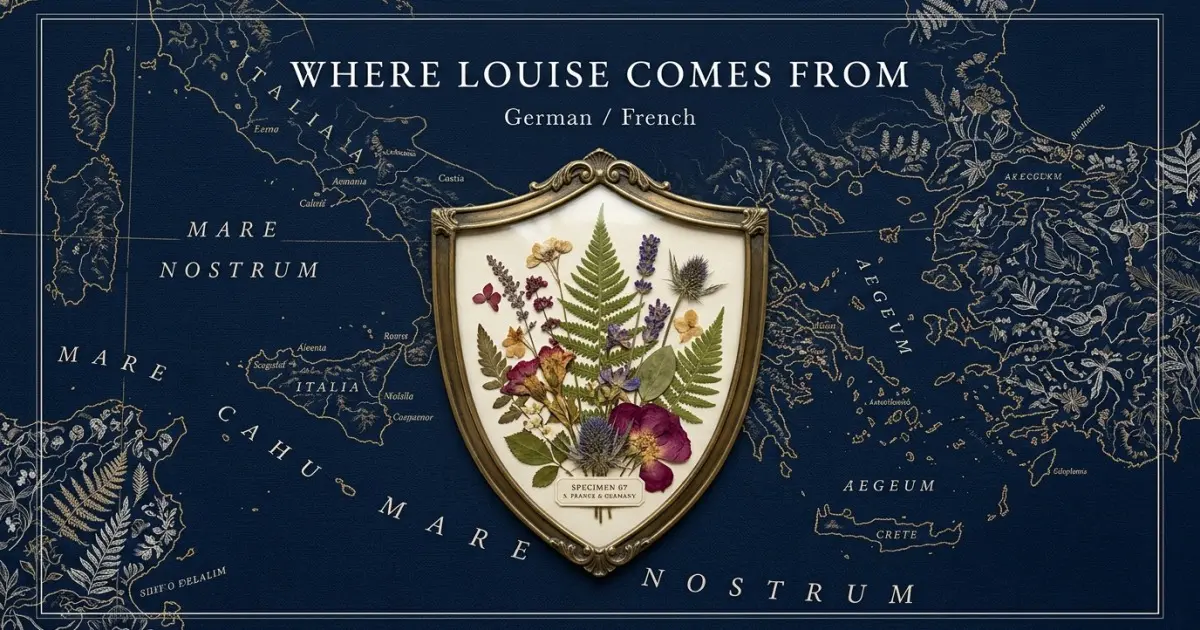 The name Louise comes from: German / French