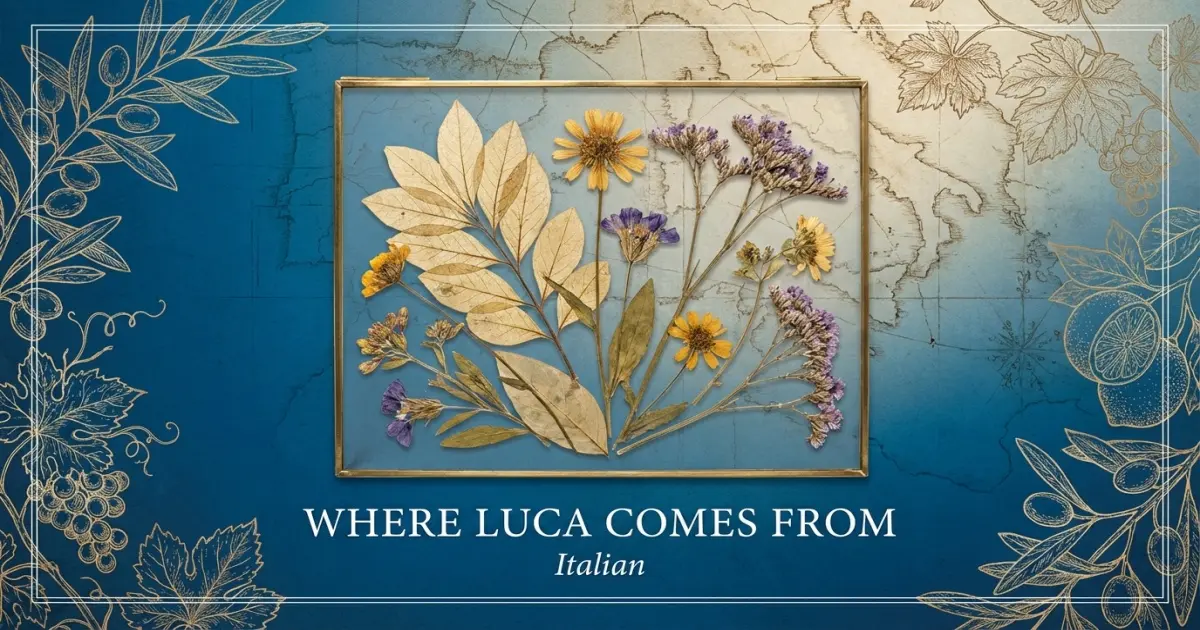 Where Luca Comes From