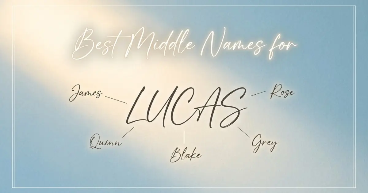 Best middle names for Lucas