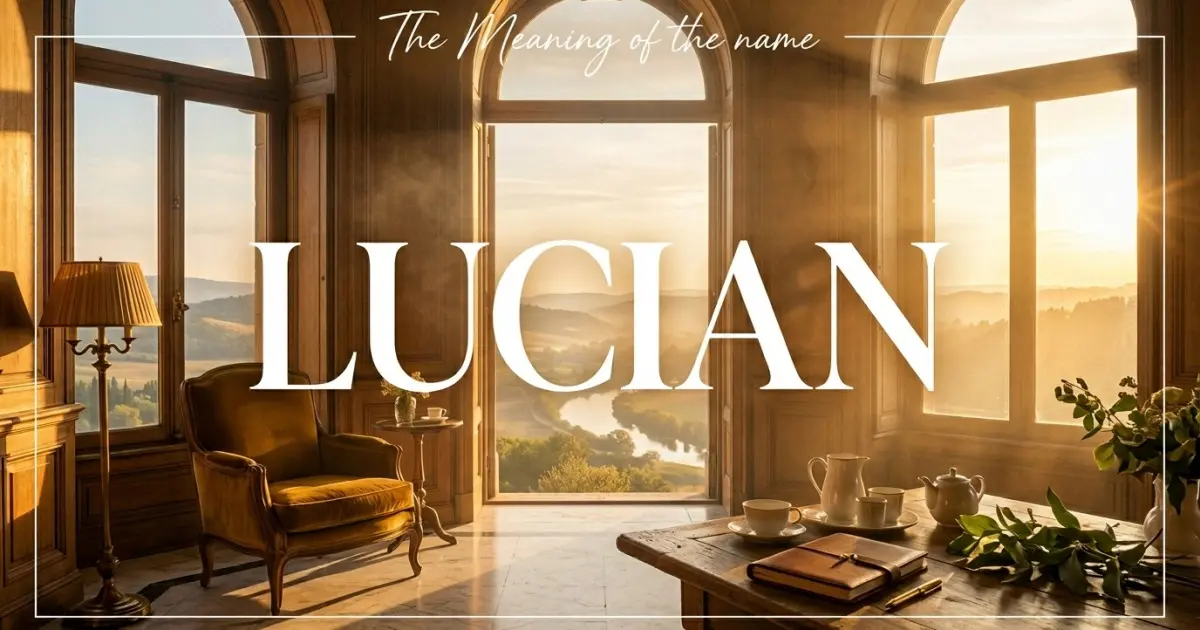 Lucian name meaning