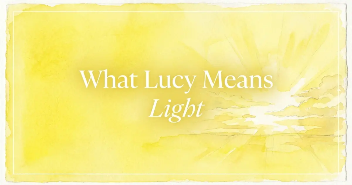 What Lucy Means