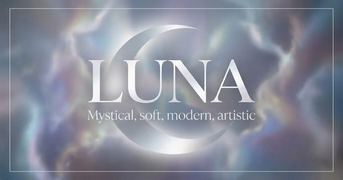 Luna name vibe: Mystical, soft, modern, artistic