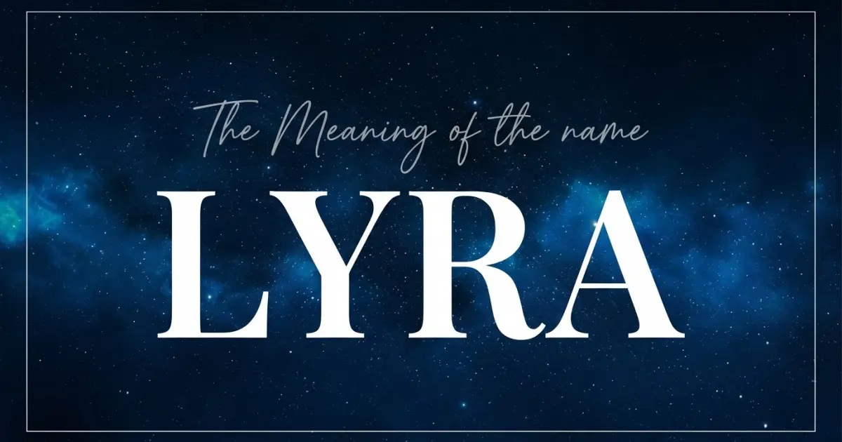 Lyra name meaning