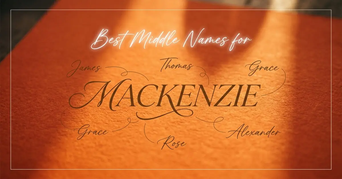 Best middle names for Mackenzie