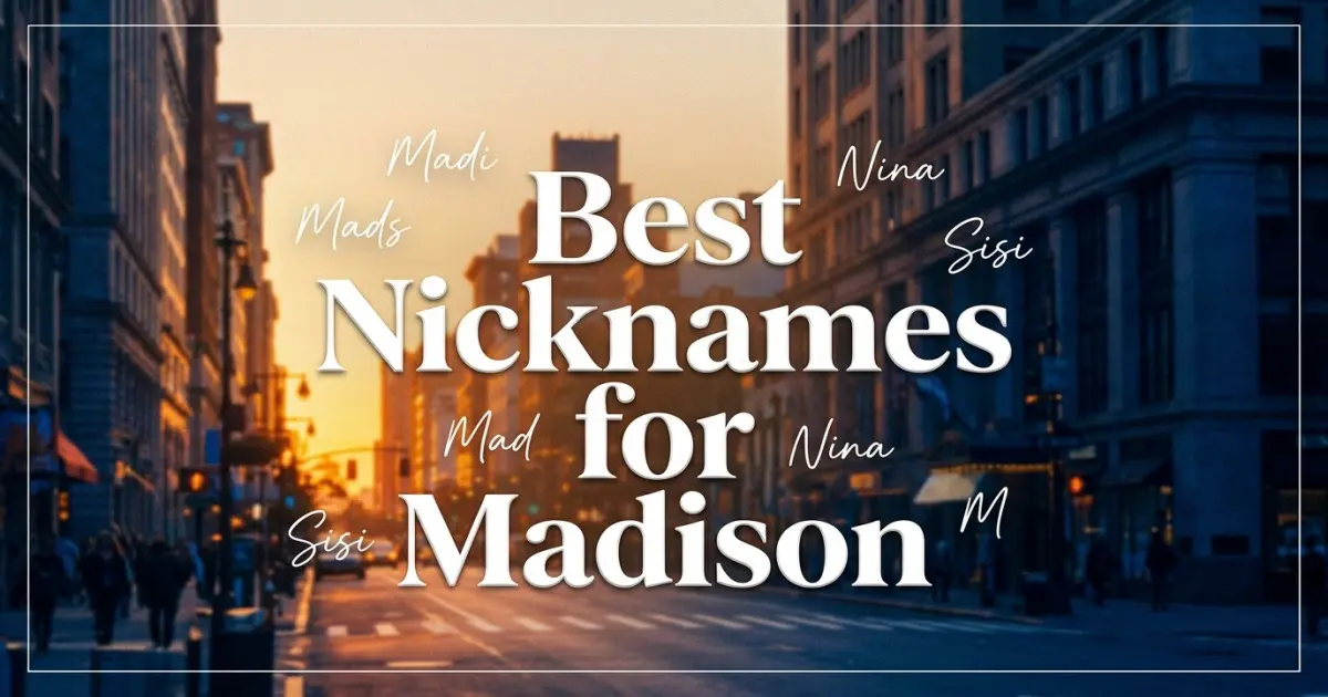 Nicknames for Madison