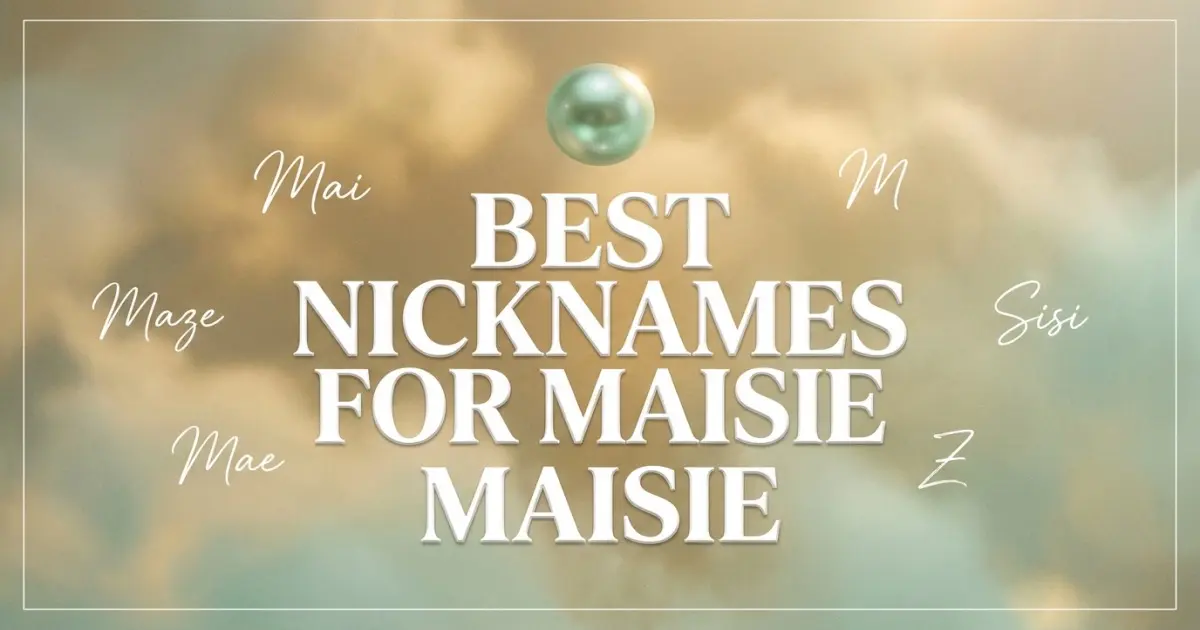 Nicknames for Maisie
