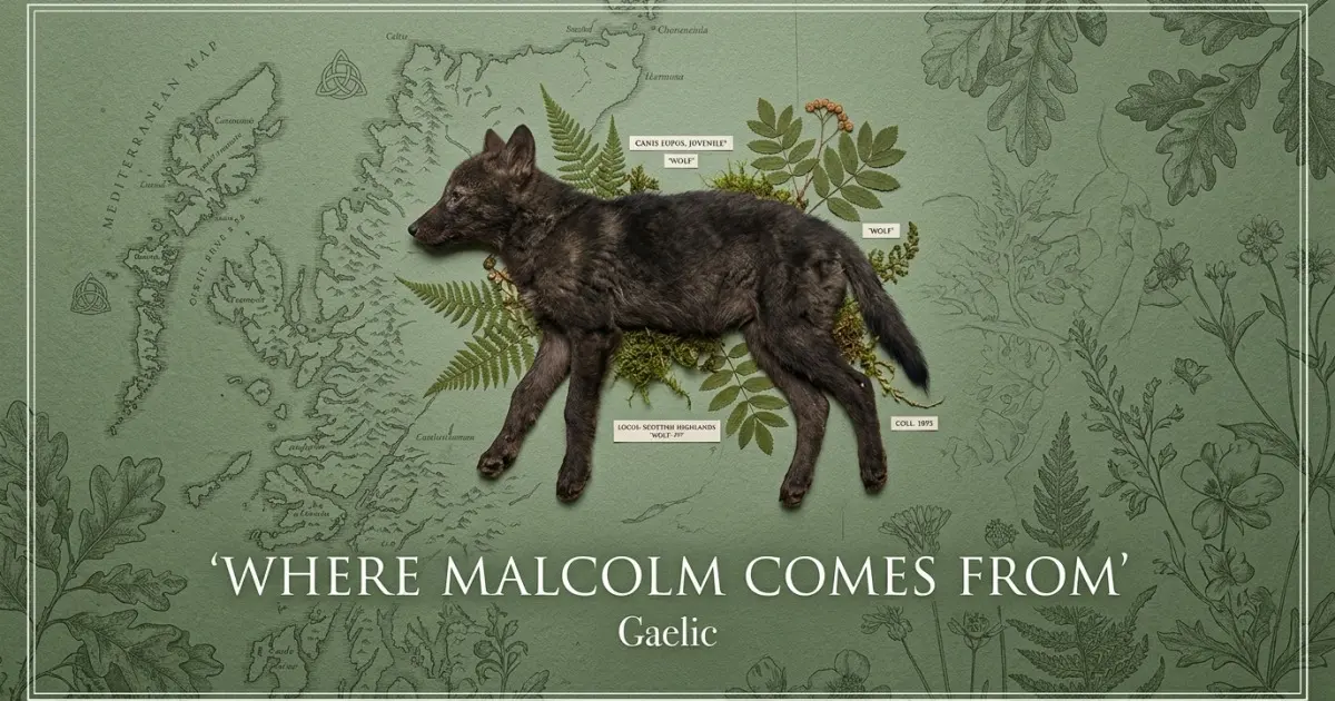 The name Malcolm comes from: Gaelic