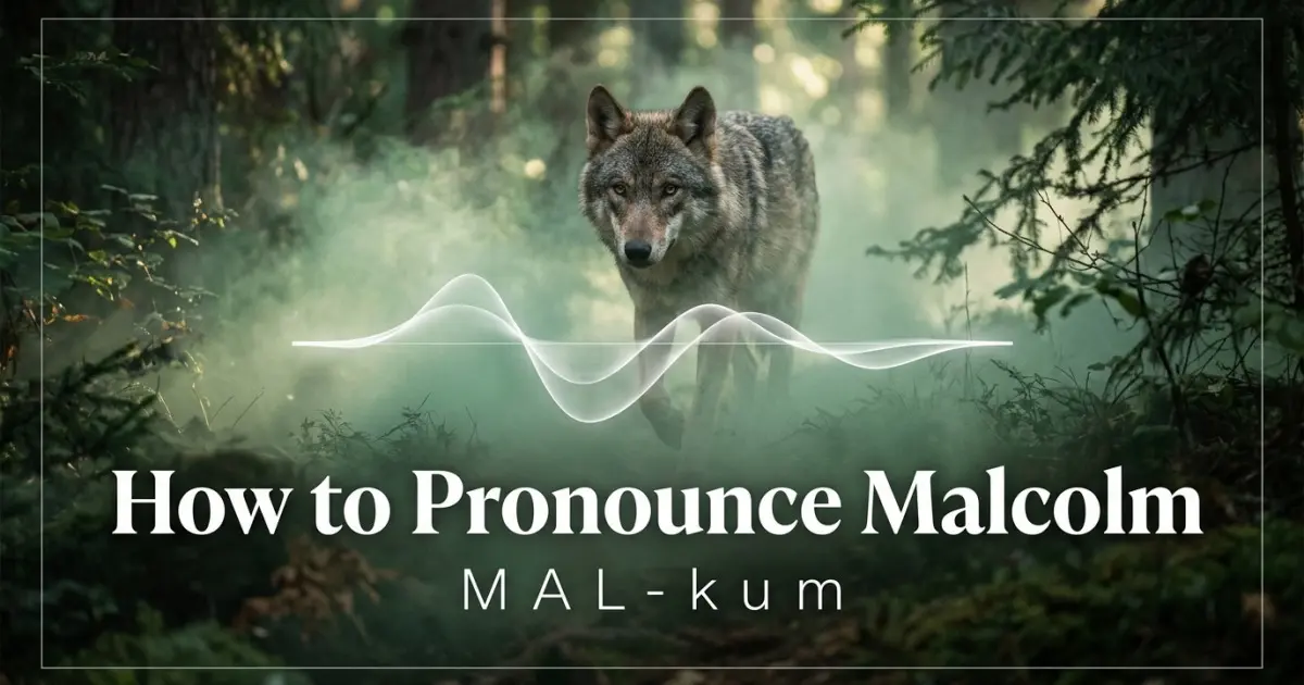 How to pronounce Malcolm
