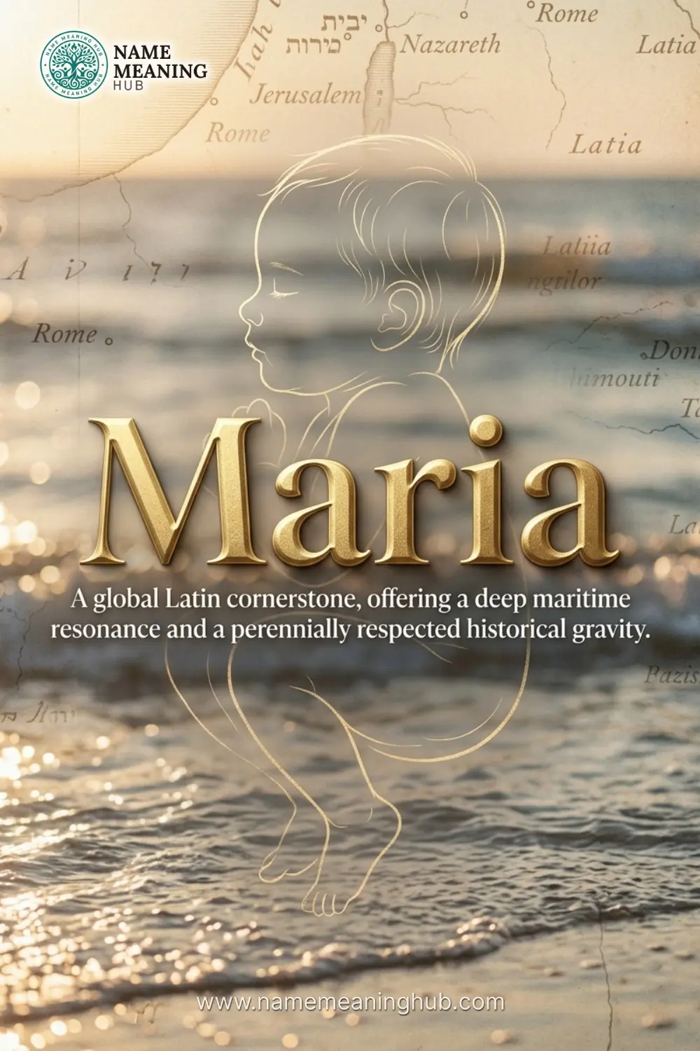 Meaning of the name Maria: A global Latin cornerstone, offering a deep maritime resonance and a perennially respected historical gravity.