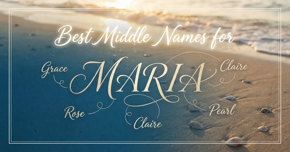 Best middle names for Maria