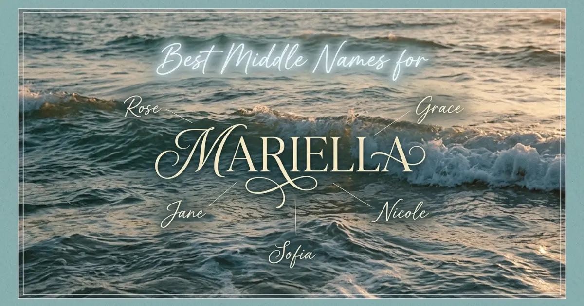 Best middle names for Mariella