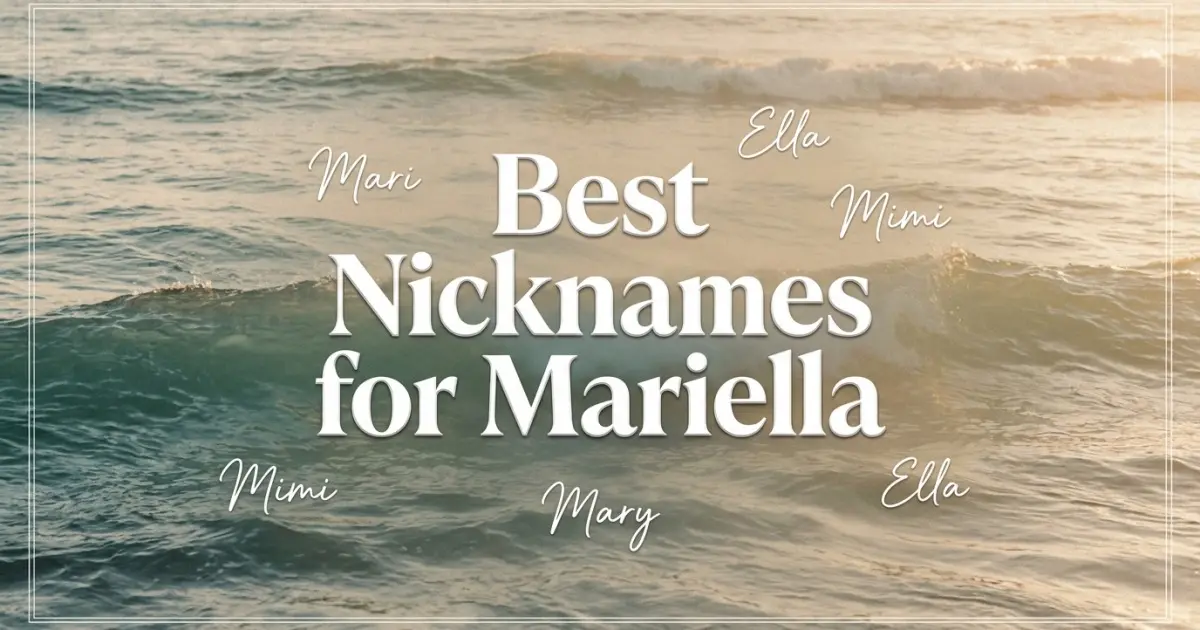 Nicknames for Mariella