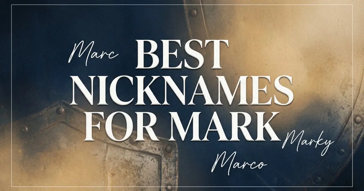 Nicknames for Mark