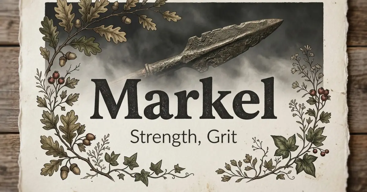 Markel meaning themes: strength, grit