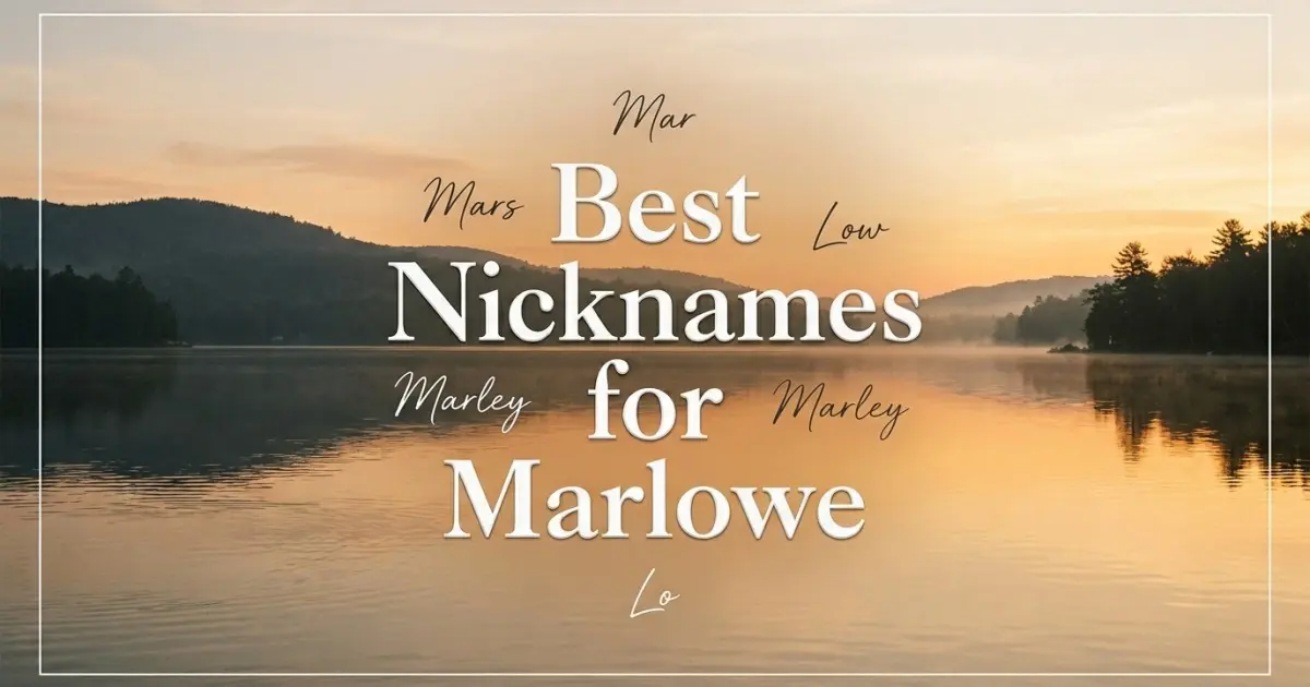 Nicknames for Marlowe