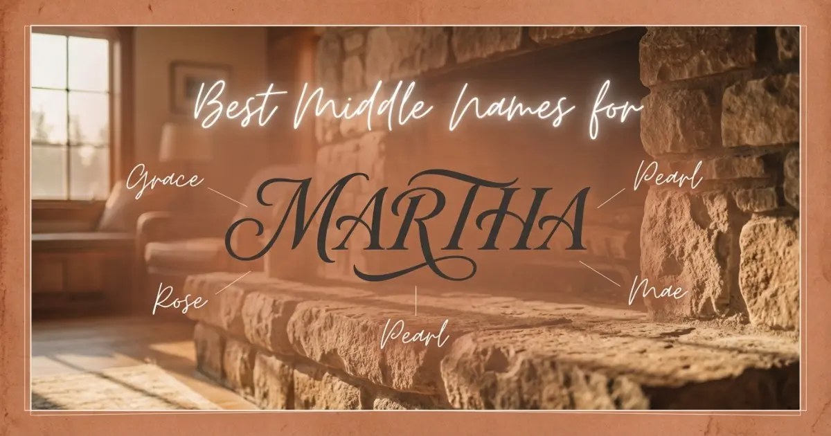 Best middle names for Martha