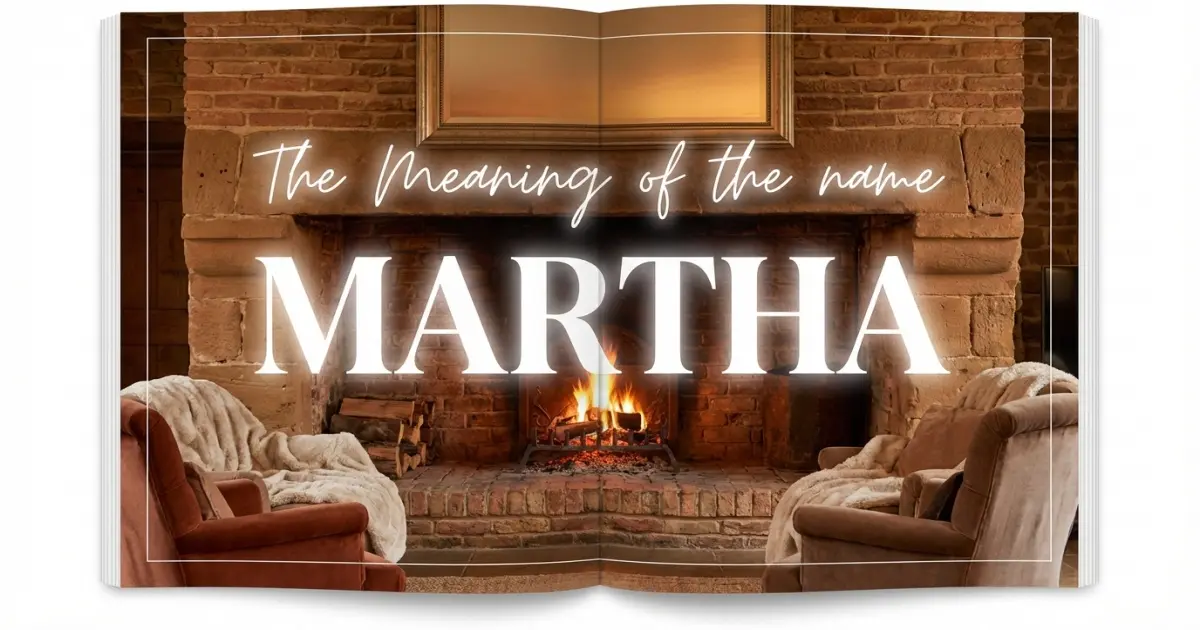 Martha name meaning