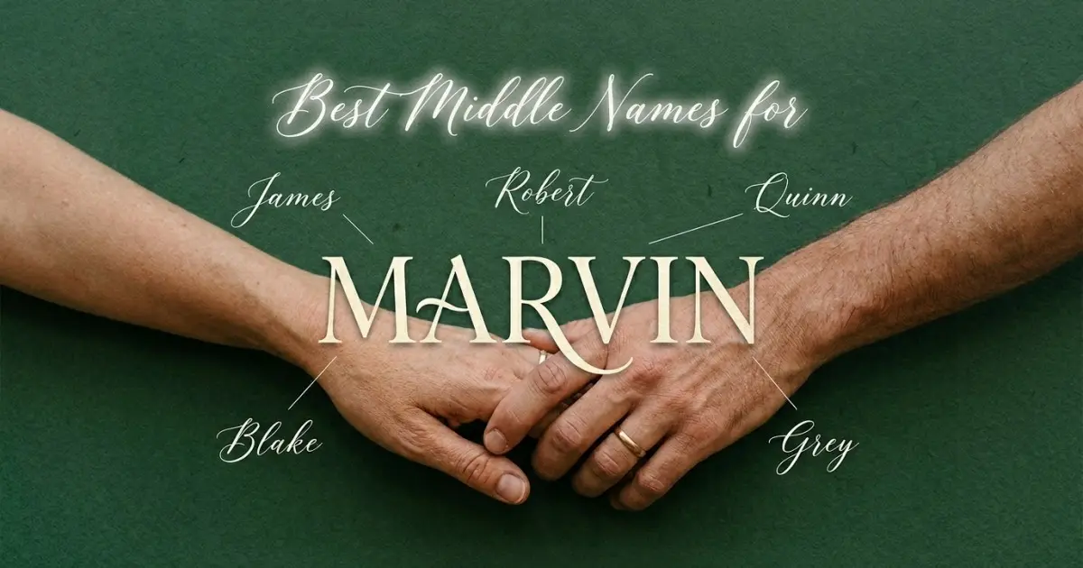 Best middle names for Marvin