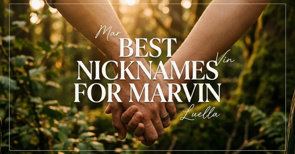 Nicknames for Marvin