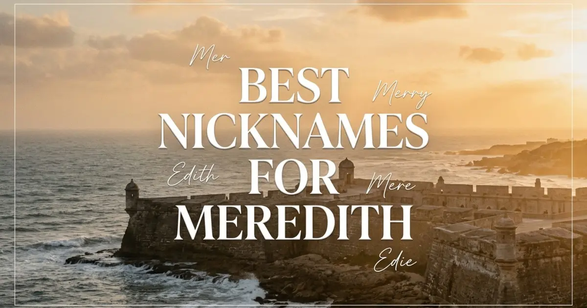 Nicknames for Meredith