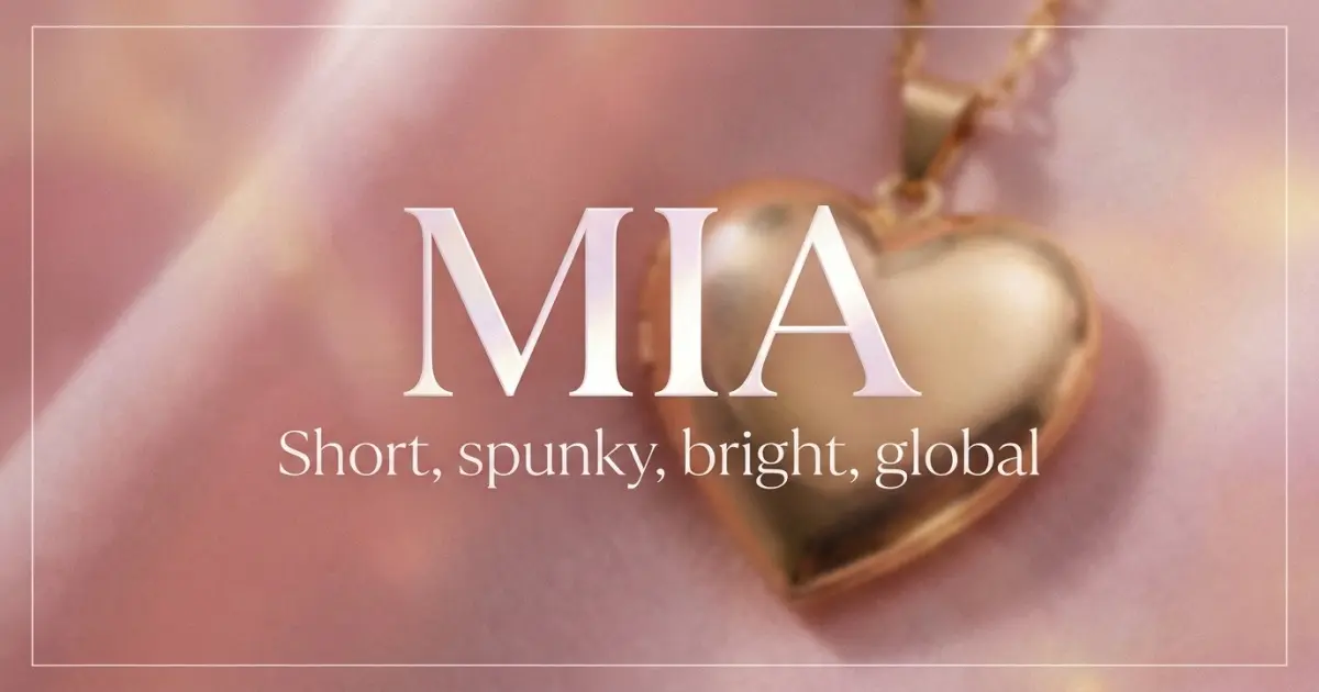 Mia Name Vibe