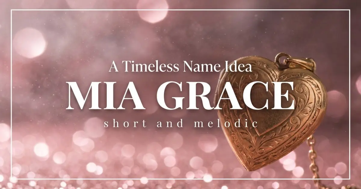 Timeless Middle Name Idea For Mia