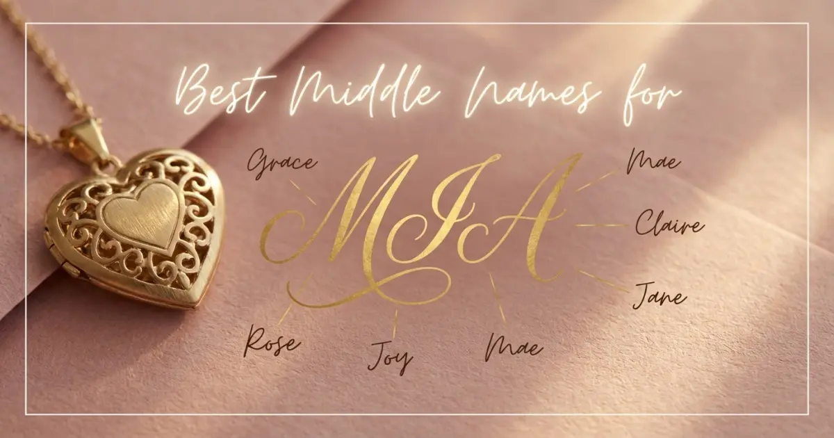 Best middle names for Mia