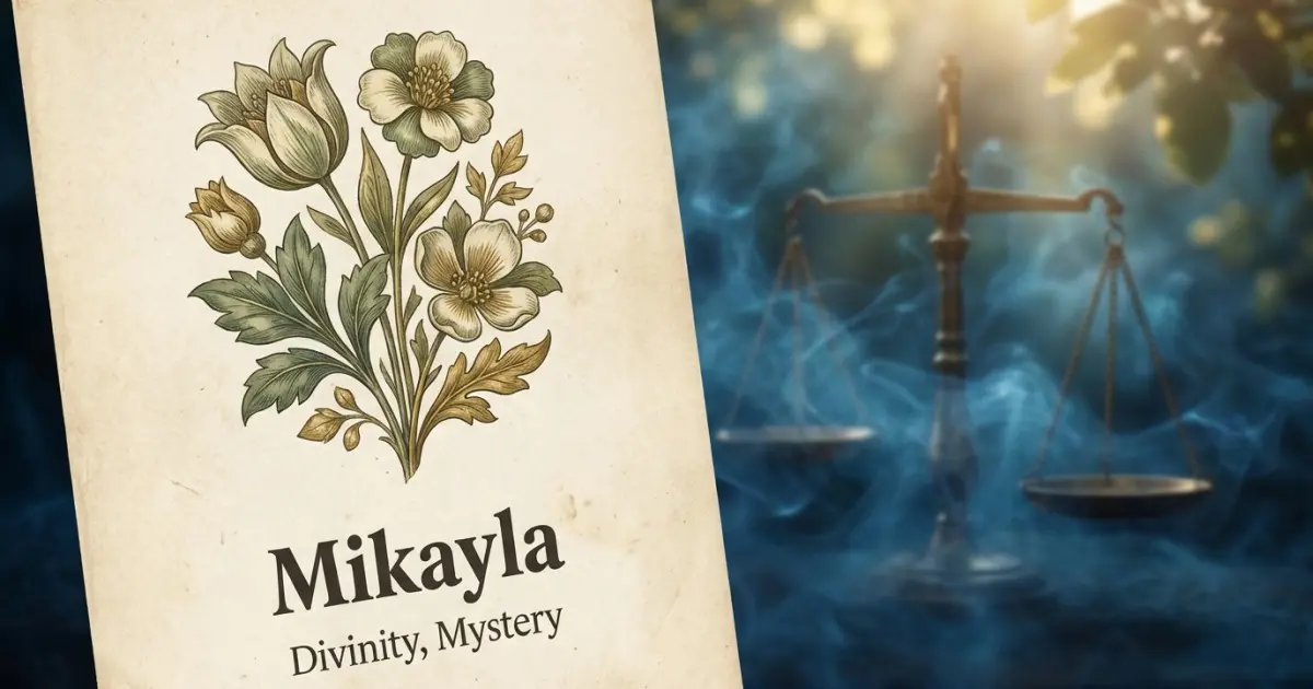 Mikayla meaning themes: divinity, mystery